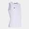 Sleeveless t-shirt woman Elite Club white