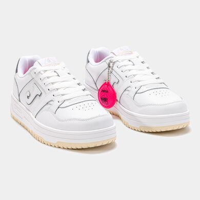 Zapatillas casual C.Attica Lady 25 mujer blanco gris