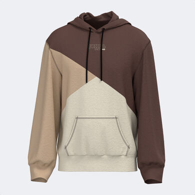 Hooded sweater unisex Mimetic brown