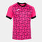 Camiseta manga corta hombre Supernova III rosa flúor negro