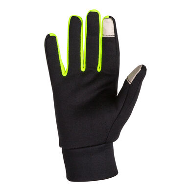 Guanti Táctil nero giallo fluorescente