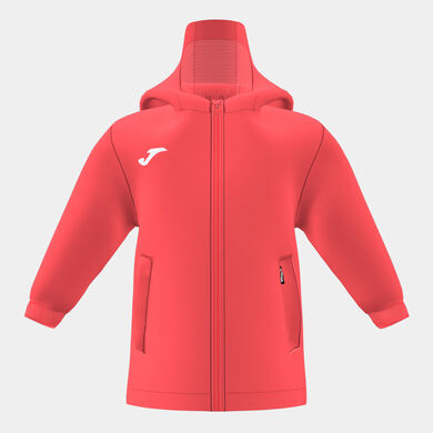 Corta-ventos júnior Lion coral fluorescente