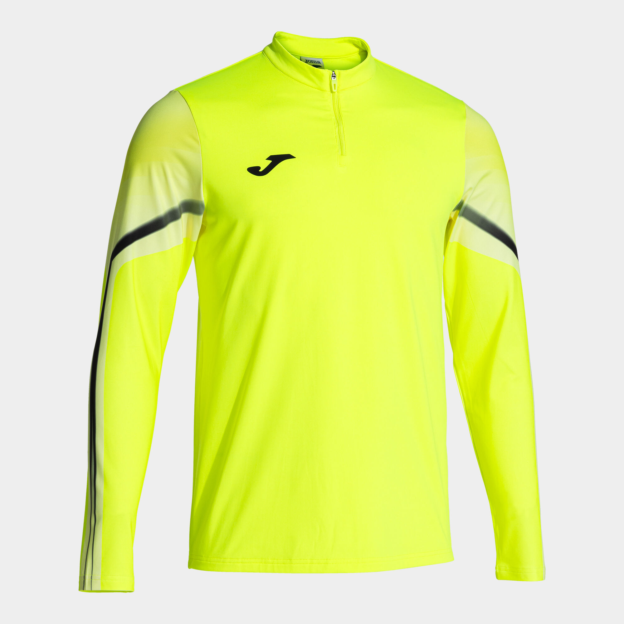 Sudadera hombre Elite XI amarillo fluor negro JOMA