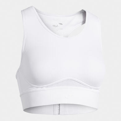 Reggiseno sportivo donna Core bianco