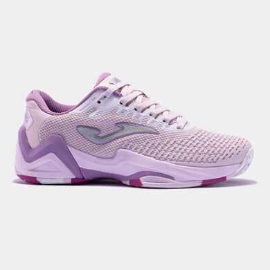 Pantofi sport T.Ace Lady 23 teren tare damă alb mov