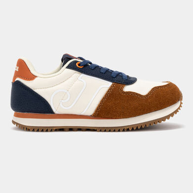 Sapatilhas casual Origen Jr 25 j&uacute;nior castanho azul marinho