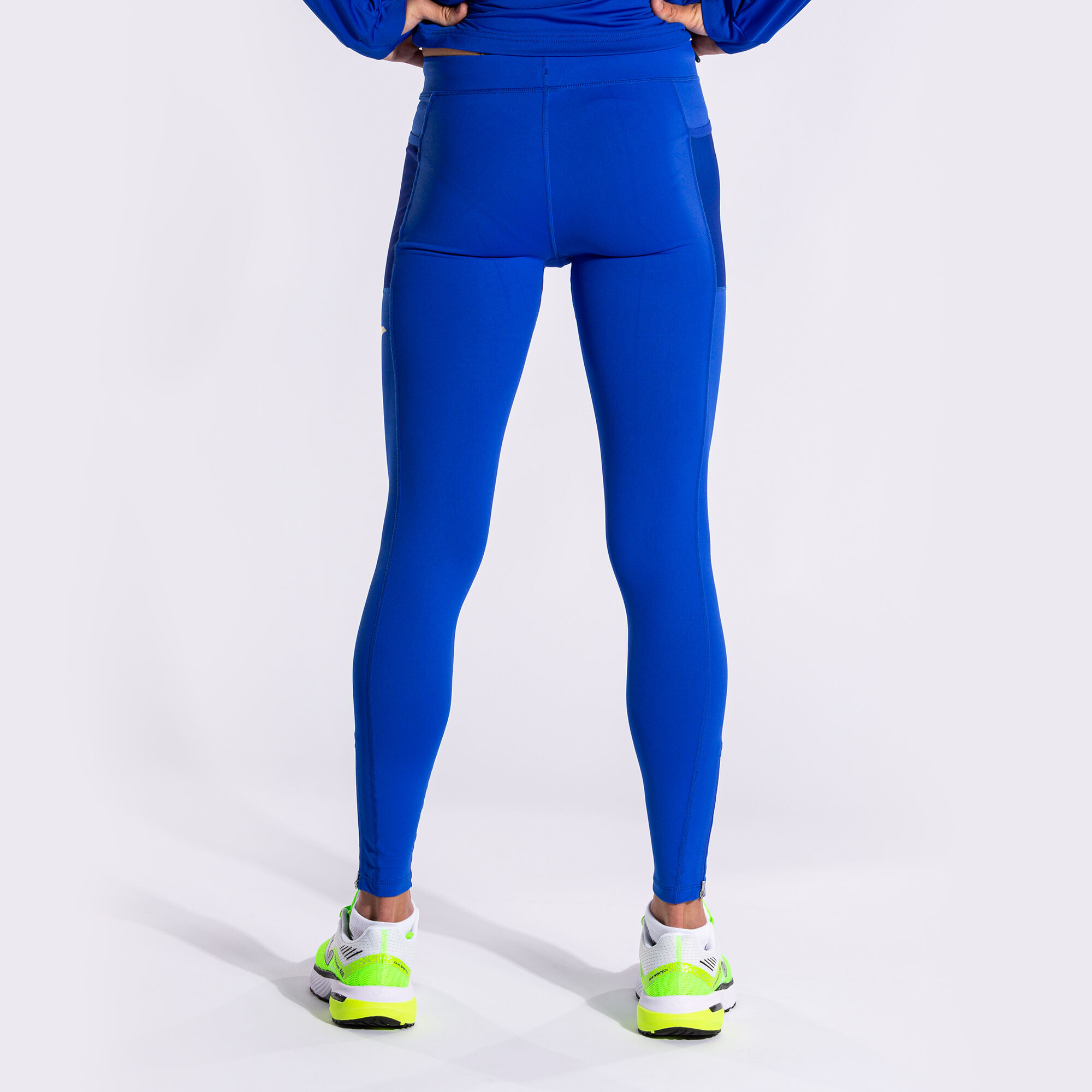 Rechthoek Kiwi Illusie Long tights unisex Elite X royal blue | JOMA®