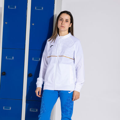 Jacke frau Record III weiß