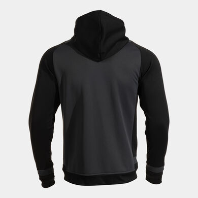Giacca con cappuccio uomo Lider antracite nero