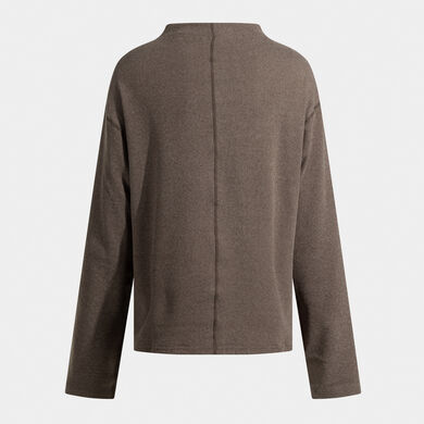 Sudadera mujer Mimetic marrón