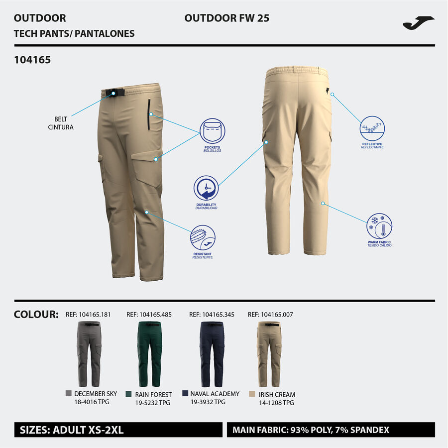 PANTAL&Oacute;N LARGO EXPLORER