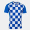 Maglia a manica corta uomo Flag II blu reale bianco