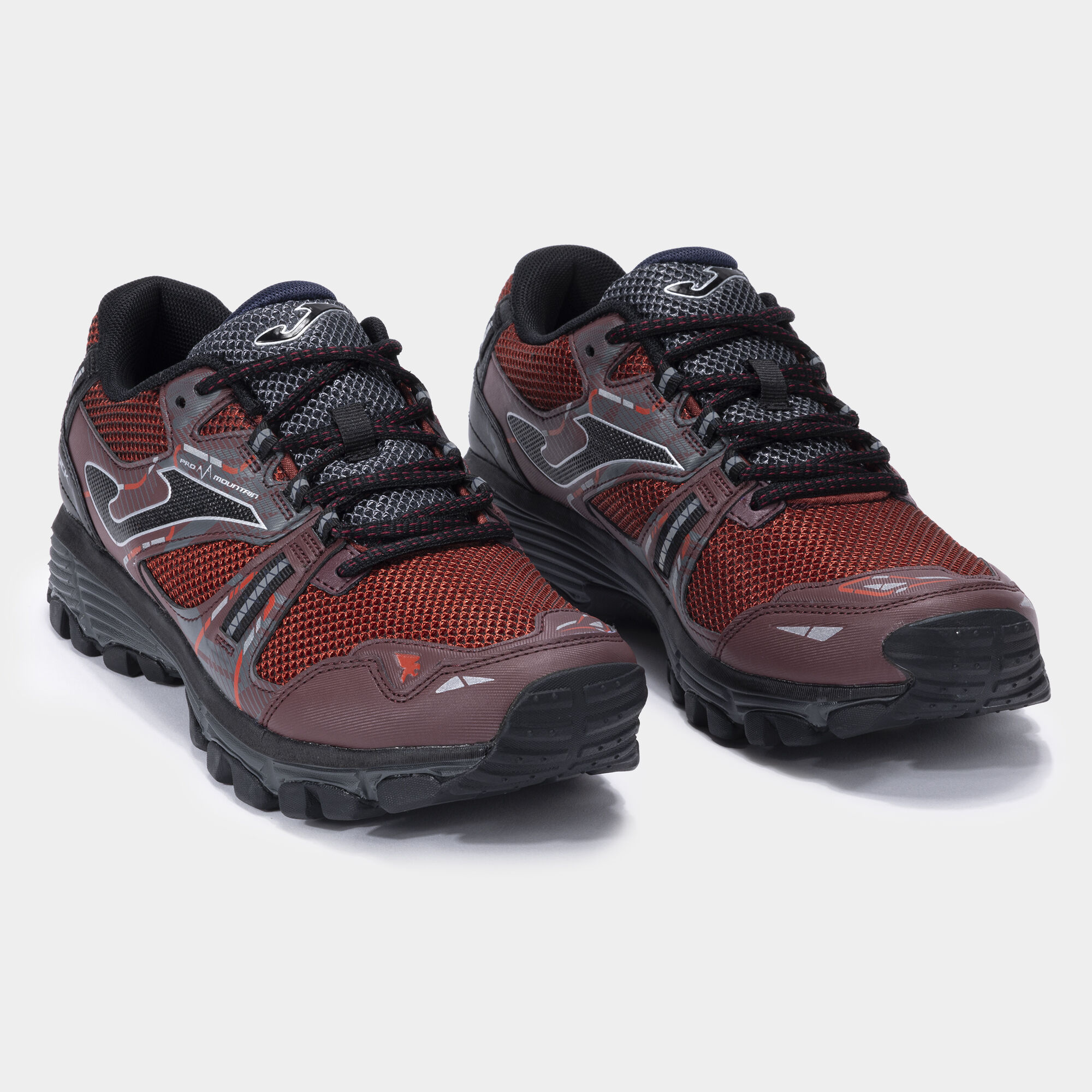 Chaussures trail running Shock Men 24 homme rouge