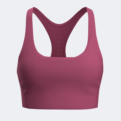 Tank-top woman Indoor gym violet