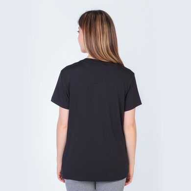 Kurzarmshirt frau Desert schwarz