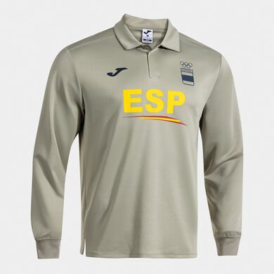 Polo manga larga 2&ordf; equipaci&oacute;n paseo Comit&eacute; Ol&iacute;mpico Espa&ntilde;ol