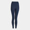 Long tights woman Indoor gym navy blue