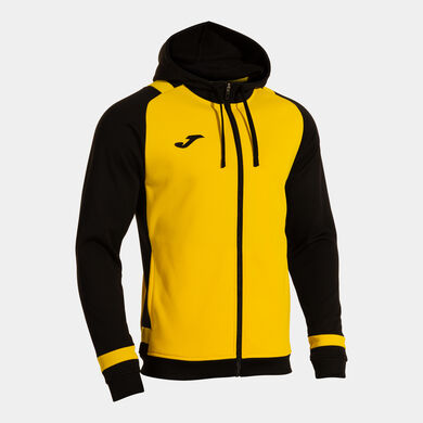 Hooded jacket man Lider yellow black