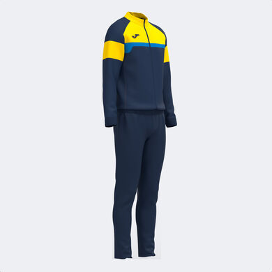 Fato de treino homem Danubio III azul marinho amarelo