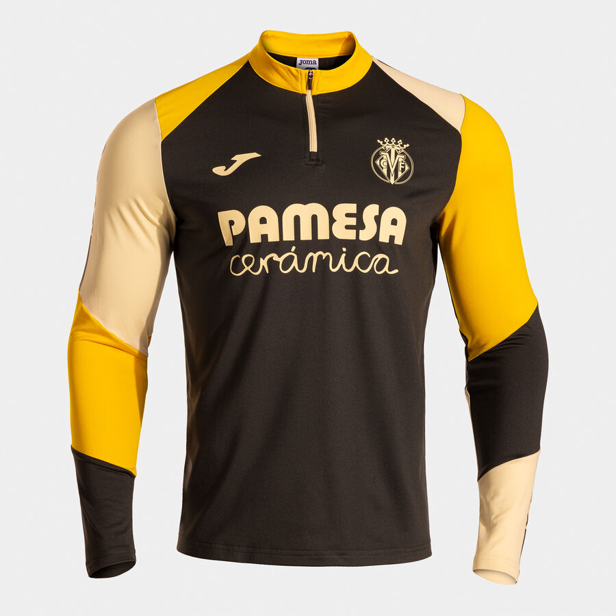 SUDADERA ENTRENA. VILLARREAL