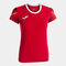 Camiseta manga corta mujer Elite XI rojo blanco