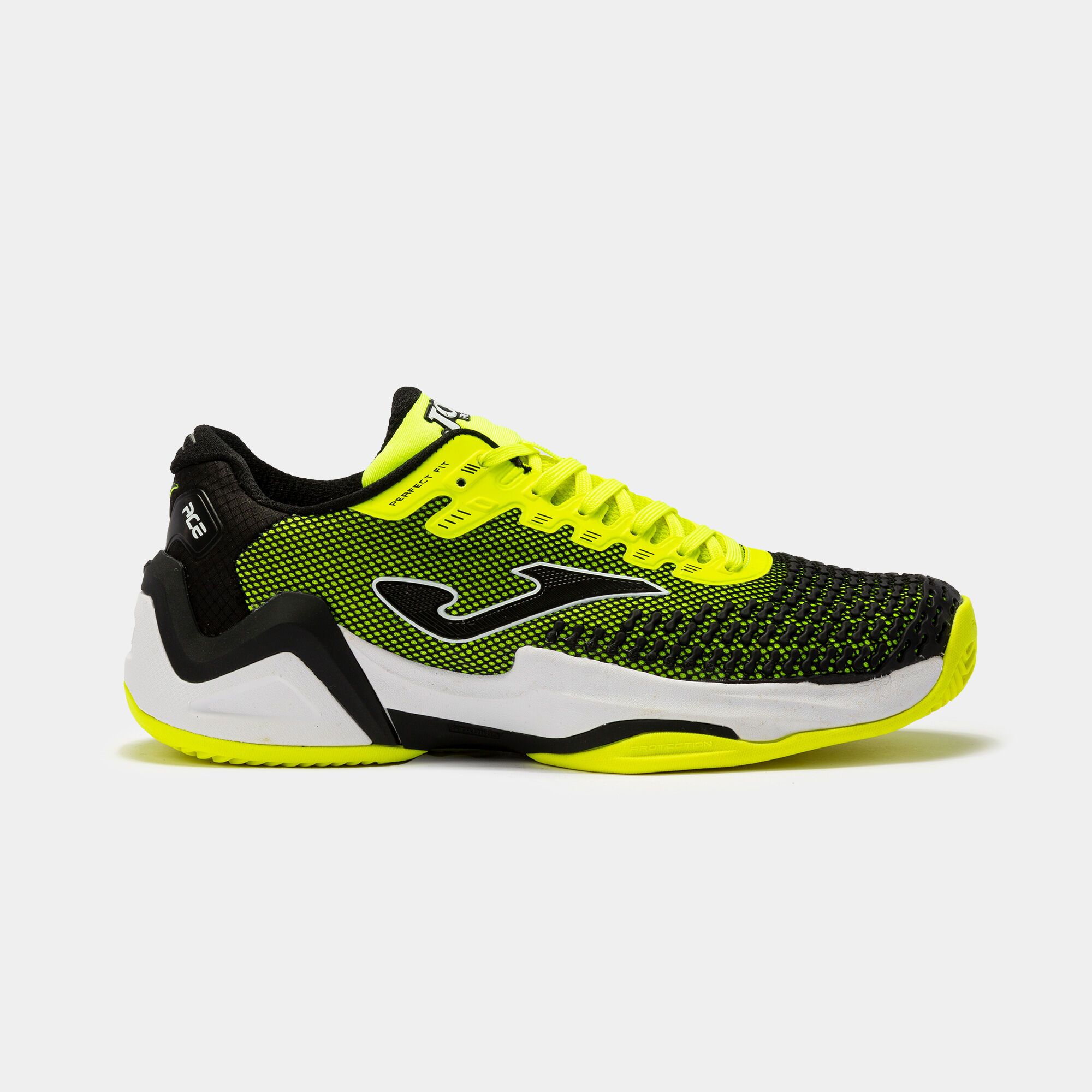 SHOES ACE PRO 22 CLAY MAN FLUORESCENT YELLOW BLACK