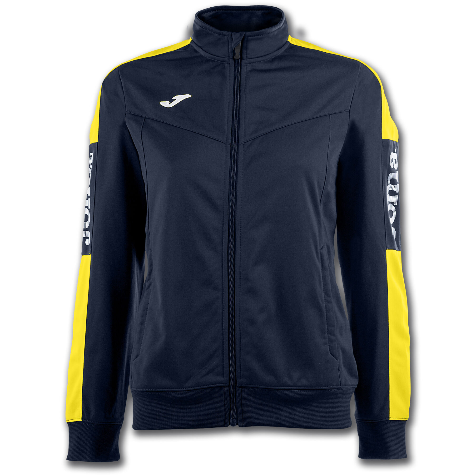 Jacket woman Championship IV navy blue yellow