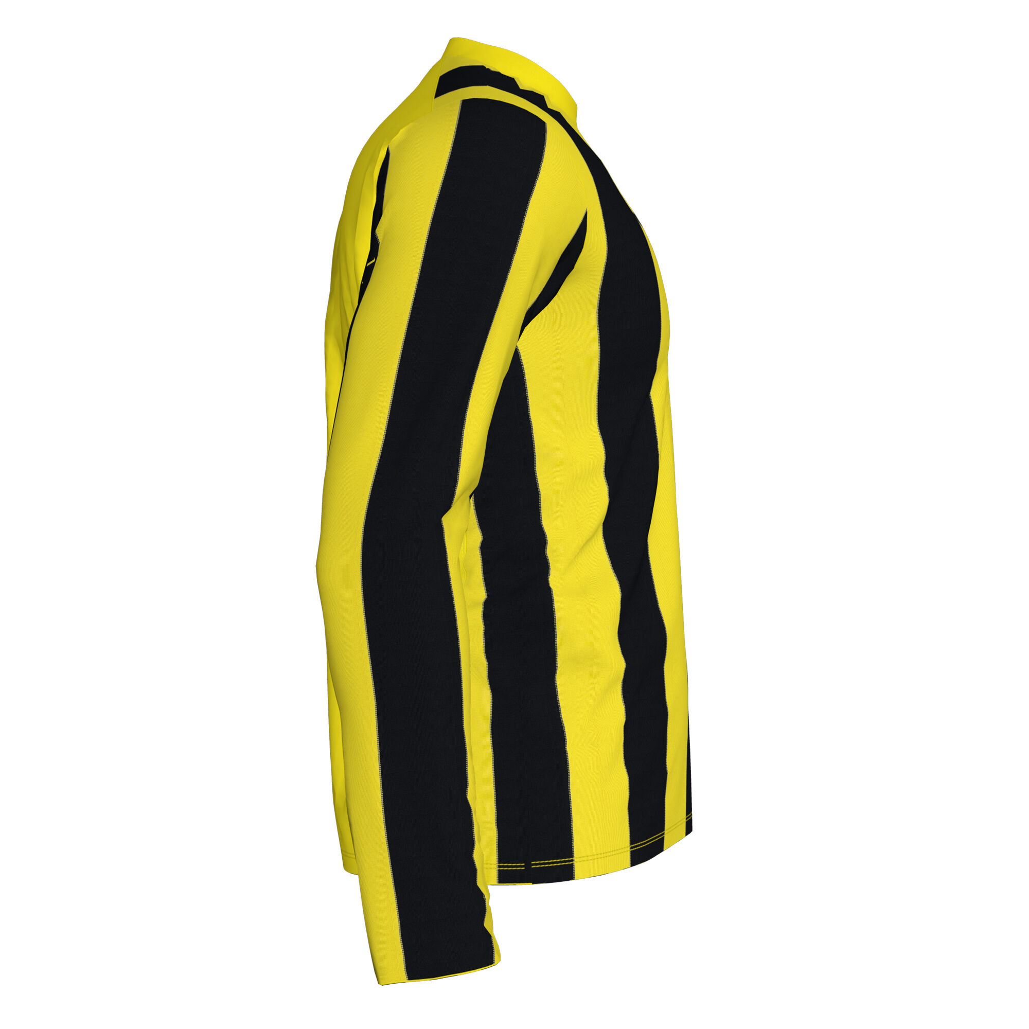 Yellow black striped long sleeve online shirt