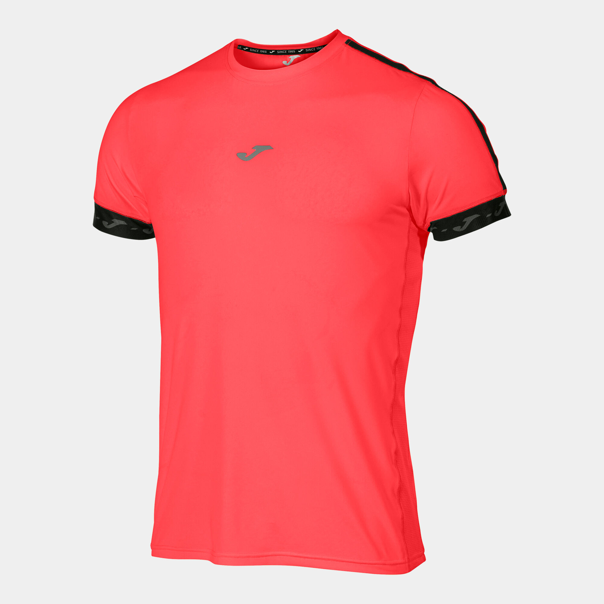 MAILLOT MANCHES COURTES HOMME R-CITY CORAIL FLUO