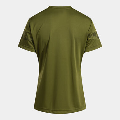 Shirt short sleeve woman Championship VIII green yellow