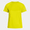 Shirt short sleeve woman Iconic fluorescent yellow