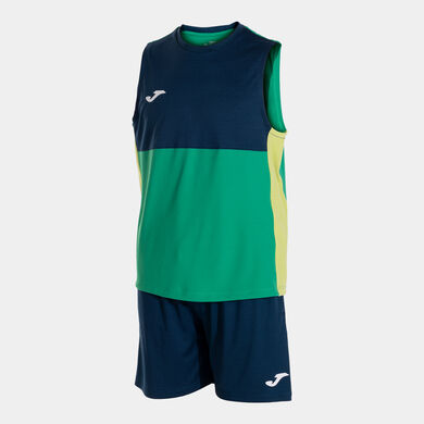 Set bambino Kids Camp verde blu navy