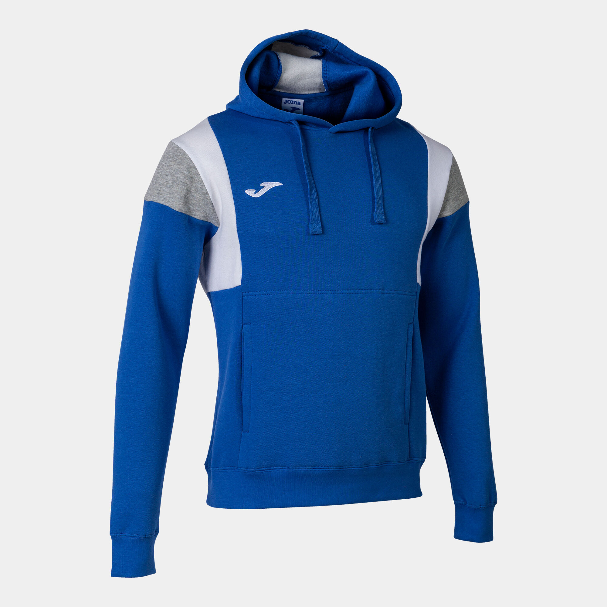 Hooded sweater man Confort III royal blue