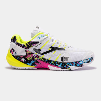 Pantofi sport T.Open 23 World Padel Tour - Wpt clay unisex alb