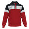 Chaqueta con capucha hombre Crew IV rojo negro