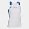 Camiseta tirantes mujer Record II blanco royal