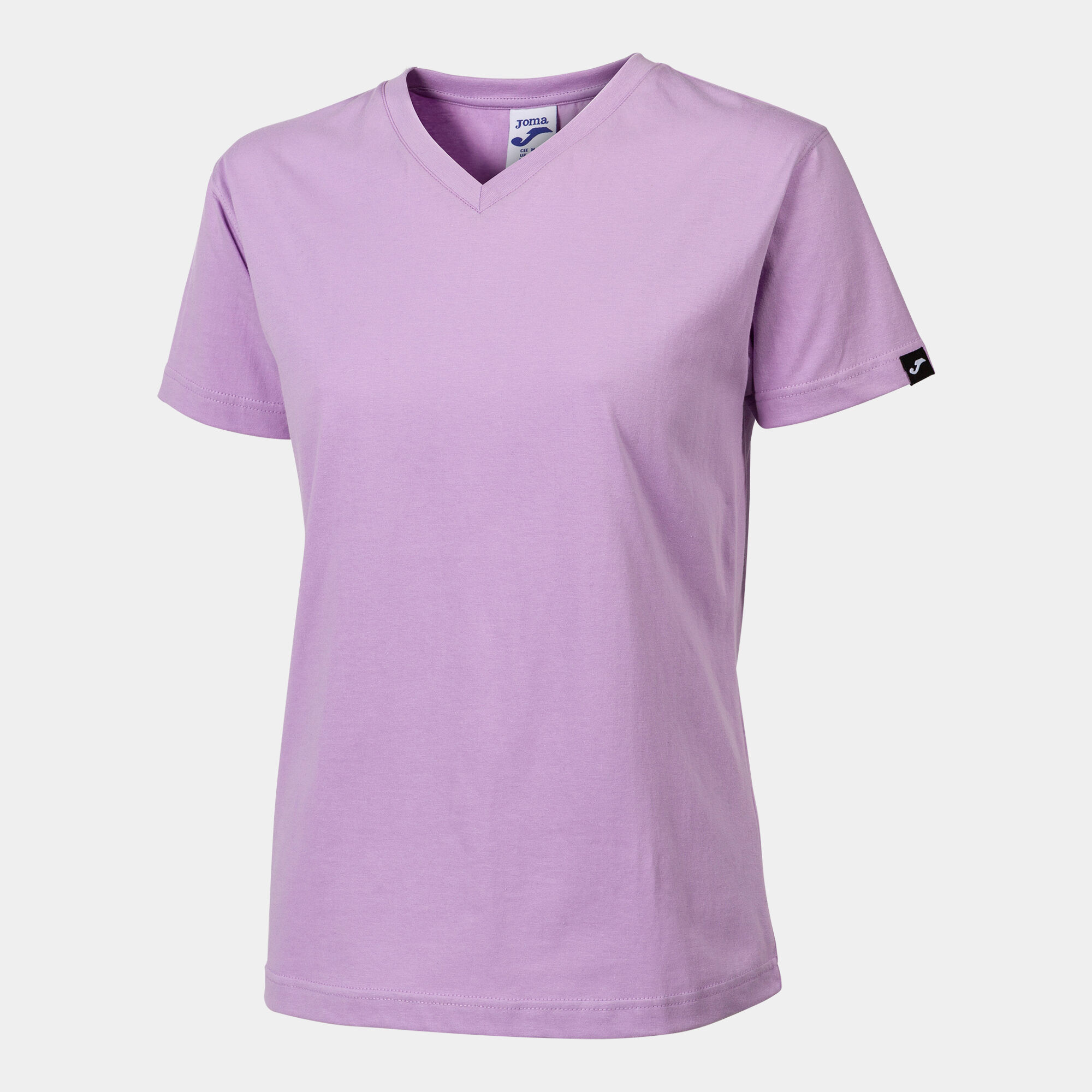 T-shirt manga curta mulher Versalles roxo