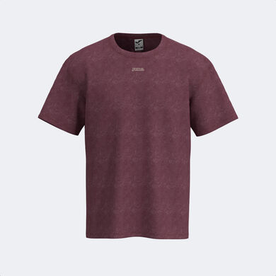 Kurzarmshirt unisex Mimetic burgunderrot