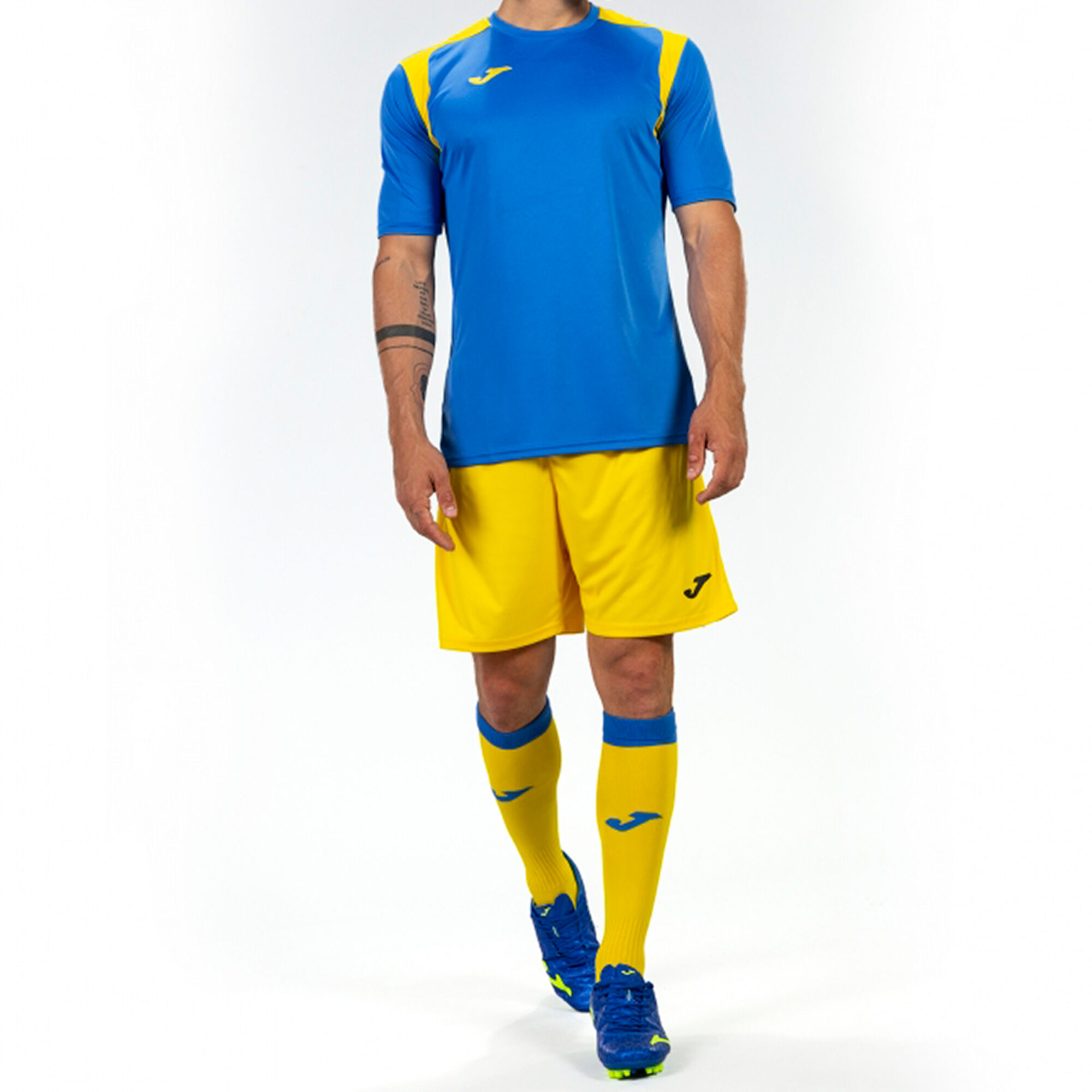 Joma yellow and blue kit hot sale