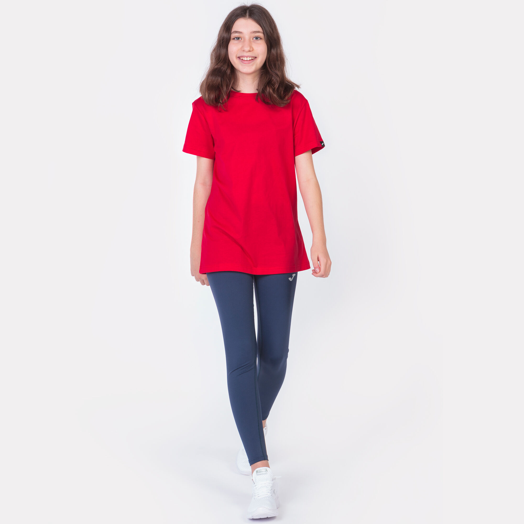 a menudo cuadrado fuga Camiseta manga corta mujer Desert rojo | JOMA®