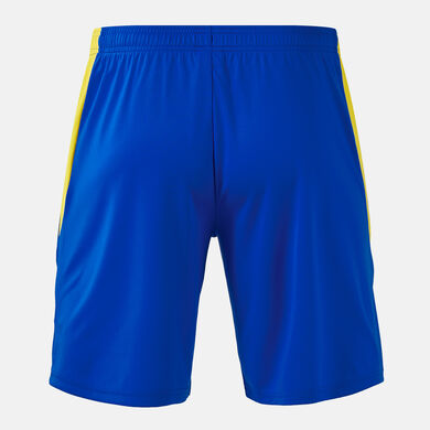 Cal&ccedil;&otilde;es homem Tokio azul royal amarelo