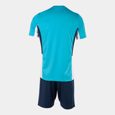 Set bărbaȚi Danubio II turcoaz fosforescent bleumarin alb