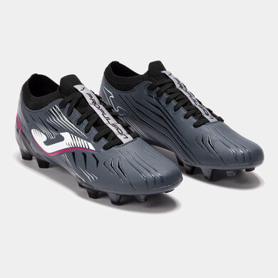Botas fútbol Propulsion 25 terreno firme FG gris