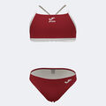 BIKINI NIÑA SANTA MÓNICA ROJO