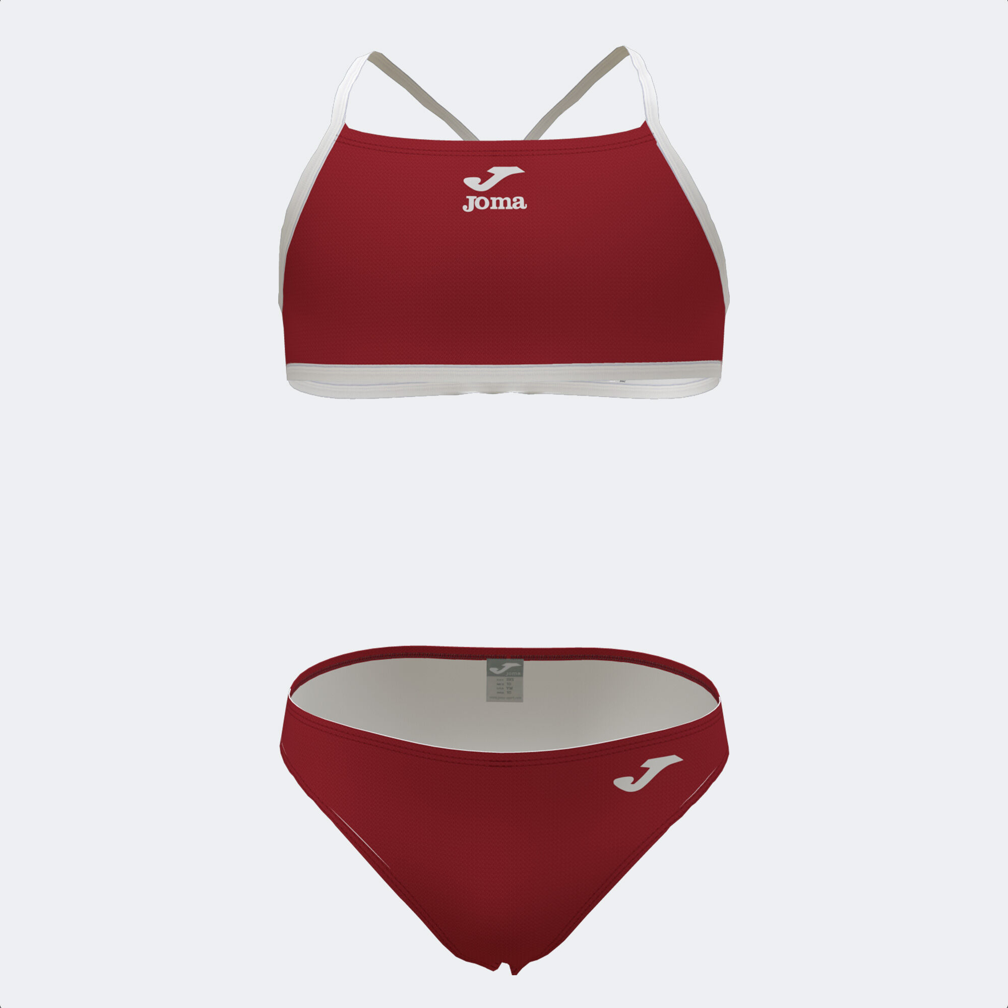 Bikini fete Santa Mónica roșu