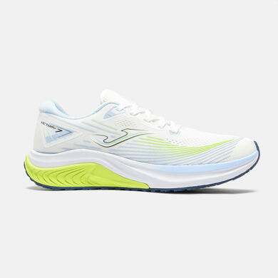 Zapatillas running Victory 7 26 hombre blanco azul