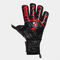 Guantes portero f&uacute;tbol Gk Pro negro rojo