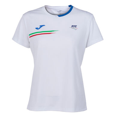 Shirt short sleeve Italian Tennis Federation woman