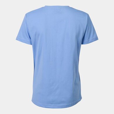 Shirt short sleeve woman Versalles blue