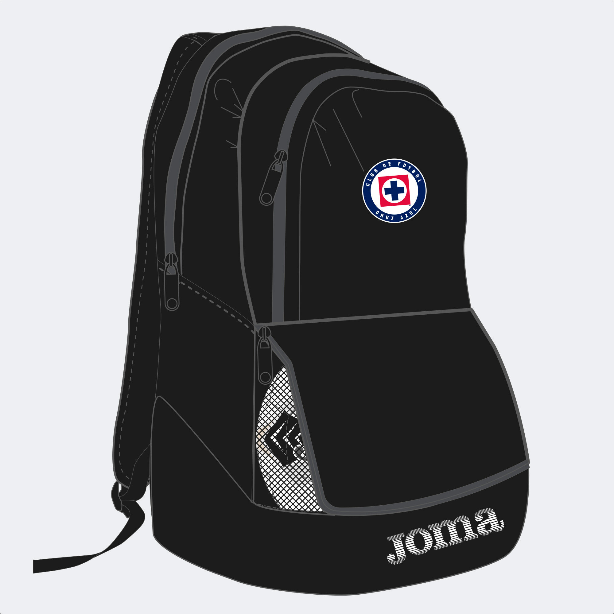 Mochila joma top futbol